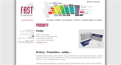 Desktop Screenshot of faststudio.cz